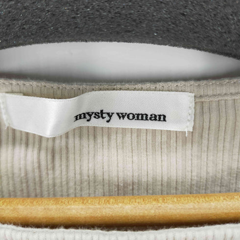 ミスティーウーマン mysty woman チュールワンピース ロング レディース