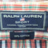 ラルフローレンスポーツ RALPH LAUREN SPORT ポニー刺繍 ボタンダウンチェックシャツ メンズ import:M