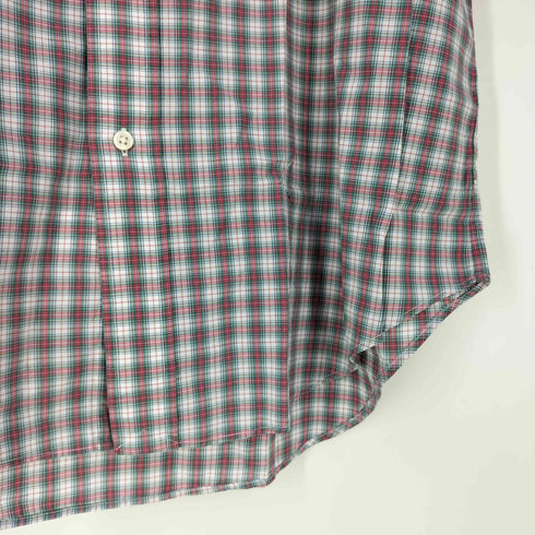 ラルフローレン RALPH LAUREN CLASSIC FIT ポニー刺繍 ボタンダウンチェックシャツ メンズ import:L