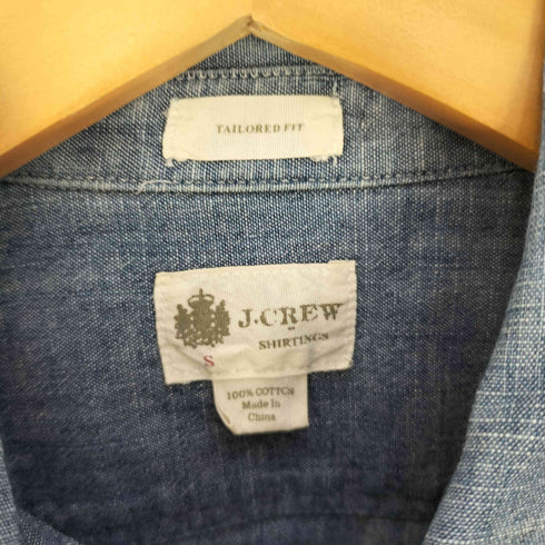 ジェイクルー J.CREW TAILORED FIT シャンブレーシャツ メンズ import:S