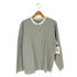エディーバウアー Eddie Bauer ボーダー ヘンリーネックTシャツ メンズ import:M