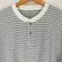 エディーバウアー Eddie Bauer ボーダー ヘンリーネックTシャツ メンズ import:M