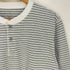 エディーバウアー Eddie Bauer ボーダー ヘンリーネックTシャツ メンズ import:M