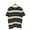 エディーバウアー Eddie Bauer マルチボーダー クルーネックTシャツ メンズ import:M