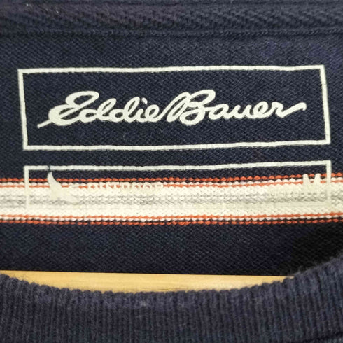 エディーバウアー Eddie Bauer マルチボーダー クルーネックTシャツ メンズ import:M