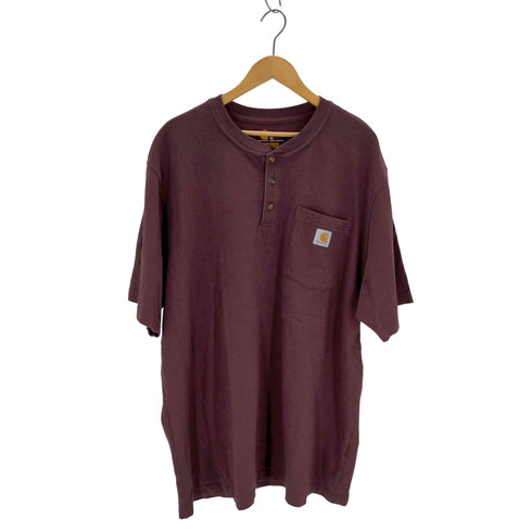カーハート Carhartt Cotton Workwear Henley Shirt メンズ JPN:XL