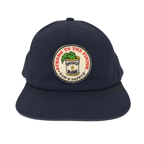 ポパイ POPEYE RAW ロゴ刺繍 キャップ メンズ