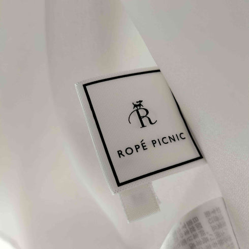 ロペピクニック Rope Picnic ゴールドパーツフロントタックフレアスリーブブラウス レディース JPN:38