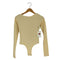 ヘリンドットサイ HeRIN.CYE Teleco back open tee レディース FREE