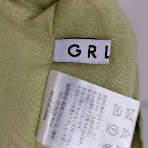 グレイル GRL ワッシャードティアードフリルワンピース レディース JPN:S