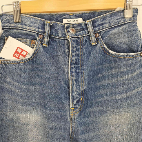 スライジーンズ SLY JEANS KENNY HR BAGGY-BC カットオフジーンズ レディース 25