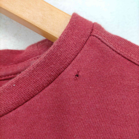 ポップトレーディングカンパニー POP TRADING COMPANY ロゴ刺繍 袖切替ボーダーL/S TEE メンズ JPN:M