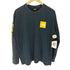 ザノースフェイス THE NORTH FACE L/S Square Logo Sleeve Tee ロングスリーブスクエアロゴスリーブティー メンズ import:L