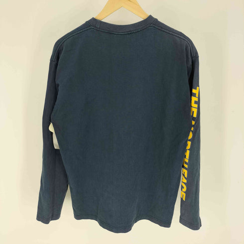 ザノースフェイス THE NORTH FACE L/S Square Logo Sleeve Tee ロングスリーブスクエアロゴスリーブティー メンズ import:L