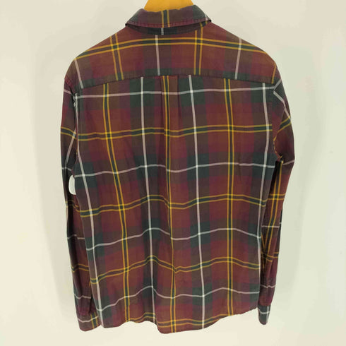 エルエルビーン シグネチャー L.L.Bean SIGNATURE SLIM FIT チェック レギュラーカラー L/S シャツ メンズ import:M