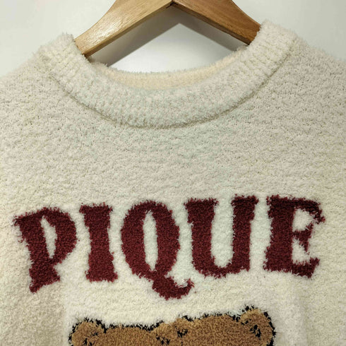 ジェラートピケ gelato pique ベアジャガードプルオーバー レディース ONE SIZE