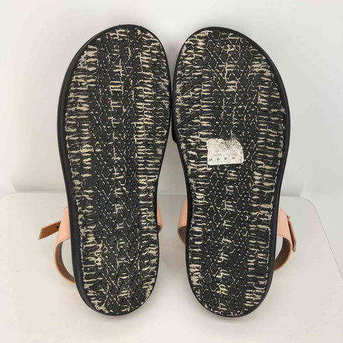マルニ MARNI ビジューストラップサンダル レディース EUR:38
