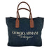 ジョルジオアルマーニ Giorgio Armani ロゴ コットントートバッグ メンズ