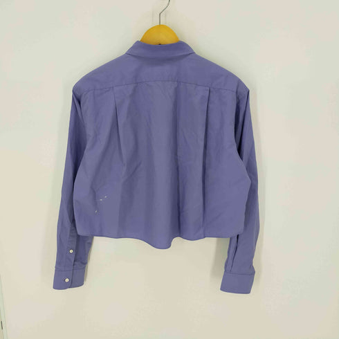 ザシンゾーン THE Shinzone L/S ショートシャツ クロップド丈 ワンポケット レディース DE:34