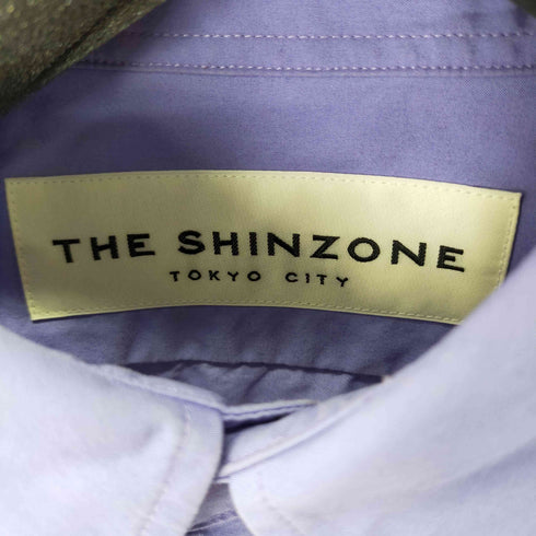 ザシンゾーン THE Shinzone L/S ショートシャツ クロップド丈 ワンポケット レディース DE:34