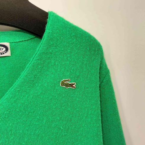 アイゾッドラコステ IZOD LACOSTE 70-80s 糸巻きタグ アクリルカーディガン メンズ