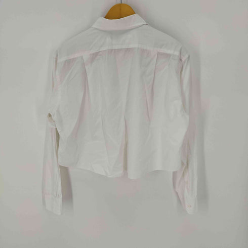 ザシンゾーン THE Shinzone L/S ショートシャツ クロップド丈 ワンポケット レディース JPN:34