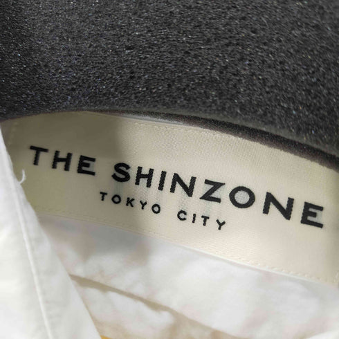 ザシンゾーン THE Shinzone L/S ショートシャツ クロップド丈 ワンポケット レディース JPN:34