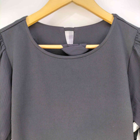 レッセパッセ LAISSE PASSE プリーツパフスリーブ カットソー レディース 38
