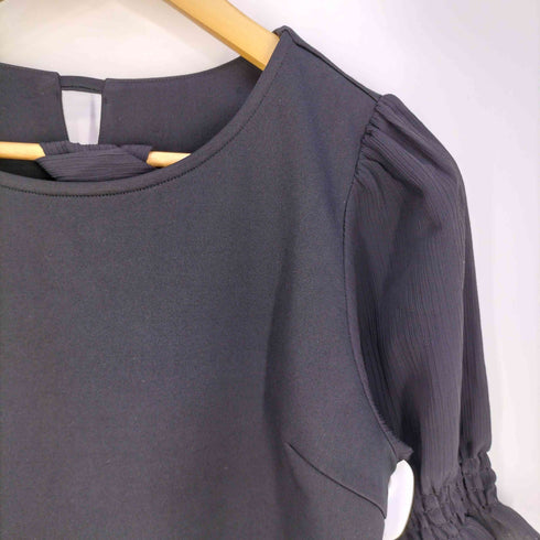 レッセパッセ LAISSE PASSE プリーツパフスリーブ カットソー レディース 38