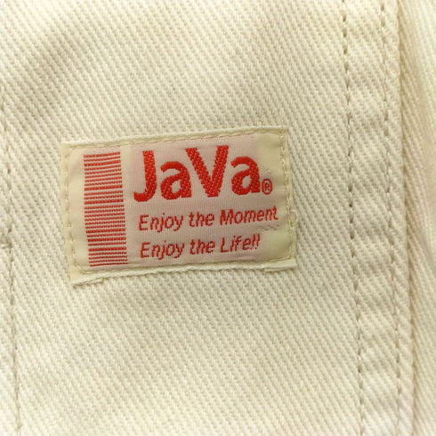 ジャバ JaVa 綿100%のこだわりサロペット レディース M