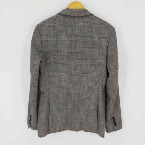 ザラ ZARA グレンチェック2Bテーラードジャケットパンツセットアップ メンズ EUR:46