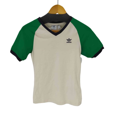 アディダスオリジナルス adidas Originals アディカラー70s Vネック カリTシャツ レディース JPN:XS