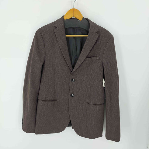 ザラ ZARA ガンクラブチェック 2Bテーラードジャケットパンツセットアップ メンズ 44/36