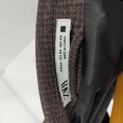 ザラ ZARA ガンクラブチェック 2Bテーラードジャケットパンツセットアップ メンズ 44/36