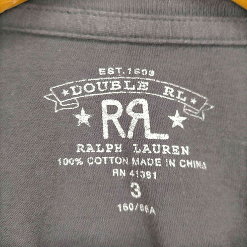 ダブルアールエル ラルフローレン RRL RALPH LAUREN フロントプリントS/S TEE レディース JPN:3