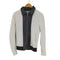 ザラ ZARA Knitted F/S Jacket レザー切替ジップアップブルゾン メンズ JPN:S