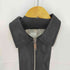 ザラ ZARA Knitted F/S Jacket レザー切替ジップアップブルゾン メンズ JPN:S