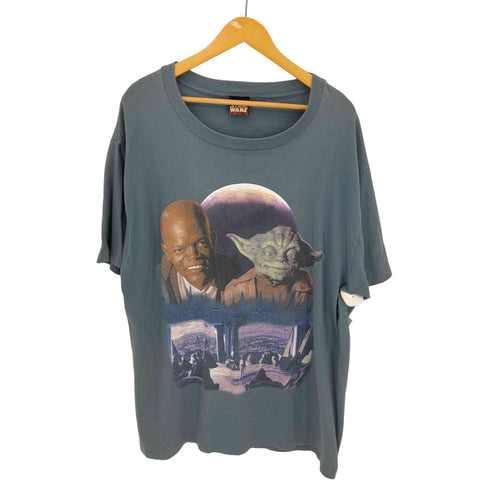 90S キャラクター 両面プリントムービーTシャツ メンズ import:XL