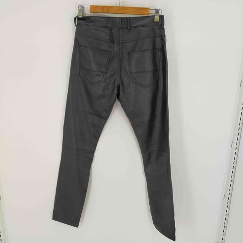 ザラ ZARA フェイクレザースキニーパンツ メンズ FR:36-38