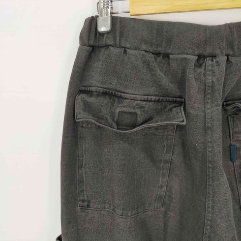 グッドオン good on Heavy Jersey Trousers ヘビージャージートラウザーズ Pigmant Dye P-BLACK USミリタリーオーバーパンツモチーフ メンズ JPN:L