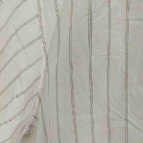 スティーブンアラン Steven Alan UTTER STRIPE OPEN COLLAR SHIRT ストライプ開襟シャツ メンズ import:XL