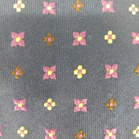 メーカーズシャツカマクラ Makers Shirt 鎌倉 総柄シルクネクタイ メンズ