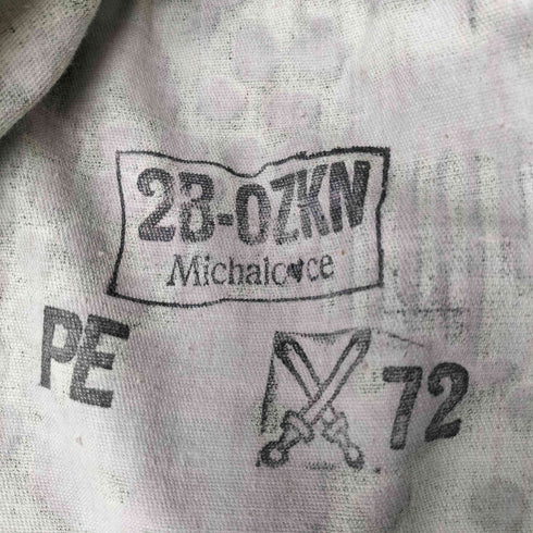 70S CZECH MILITARY チェコ軍 Rain Drop Camo Coat M-60 レインドロップカモ ミリタリー コート 72年製 メンズ