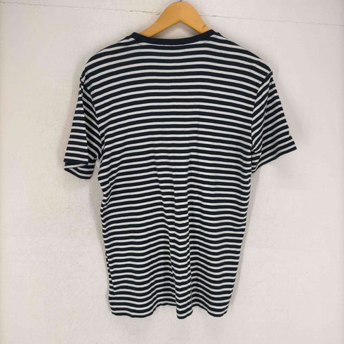 ラルフローレンパープルレーベル RALPH LAUREN PURPLE LABEL MADE IN USA コットンボーダーS/S TEE メンズ JPN:M