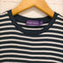 ラルフローレンパープルレーベル RALPH LAUREN PURPLE LABEL MADE IN USA コットンボーダーS/S TEE メンズ JPN:M