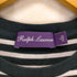 ラルフローレンパープルレーベル RALPH LAUREN PURPLE LABEL MADE IN USA コットンボーダーS/S TEE メンズ JPN:M