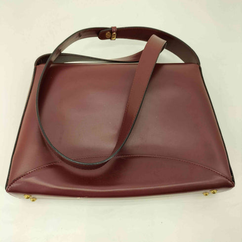 アイグナー AIGNER リアルレザー フロントロゴショルダーバッグ レディース