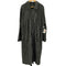 Tannery West 90S 本革 比翼 レザー ロング ステンカラーコート メンズ import:L