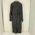 Tannery West 90S 本革 比翼 レザー ロング ステンカラーコート メンズ import:L