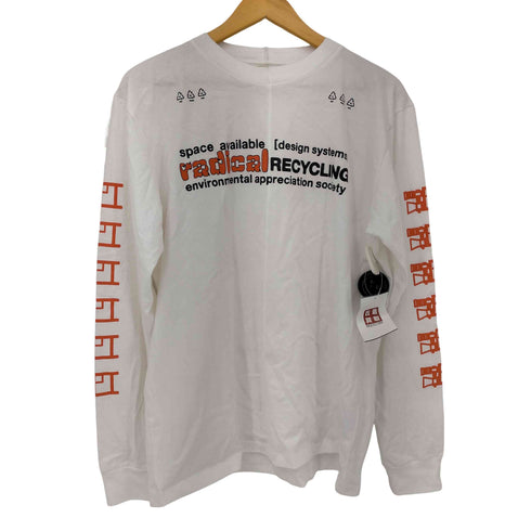 SPACE AVAILABLE RADICAL RECYCLING ロングスリーブTシャツ メンズ import:M